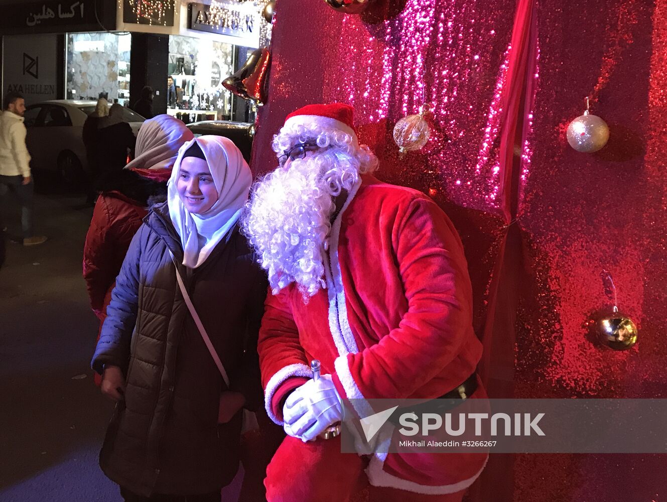 Christmas celebrated in Syria