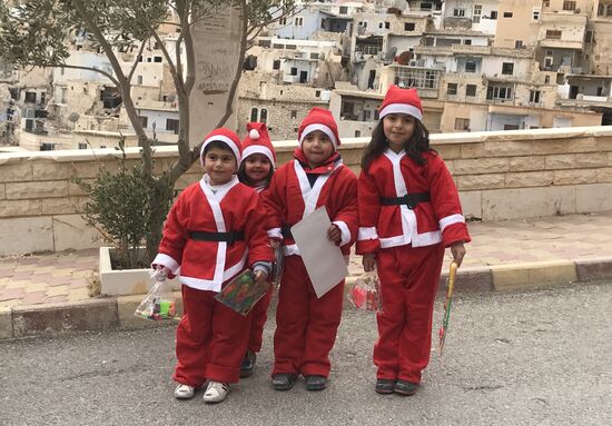 Christmas celebrated in Syria