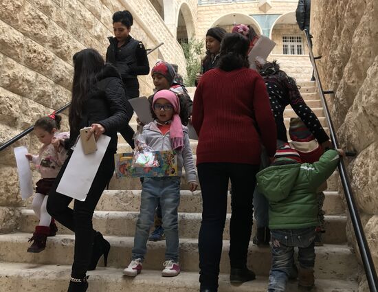 Christmas celebrated in Syria