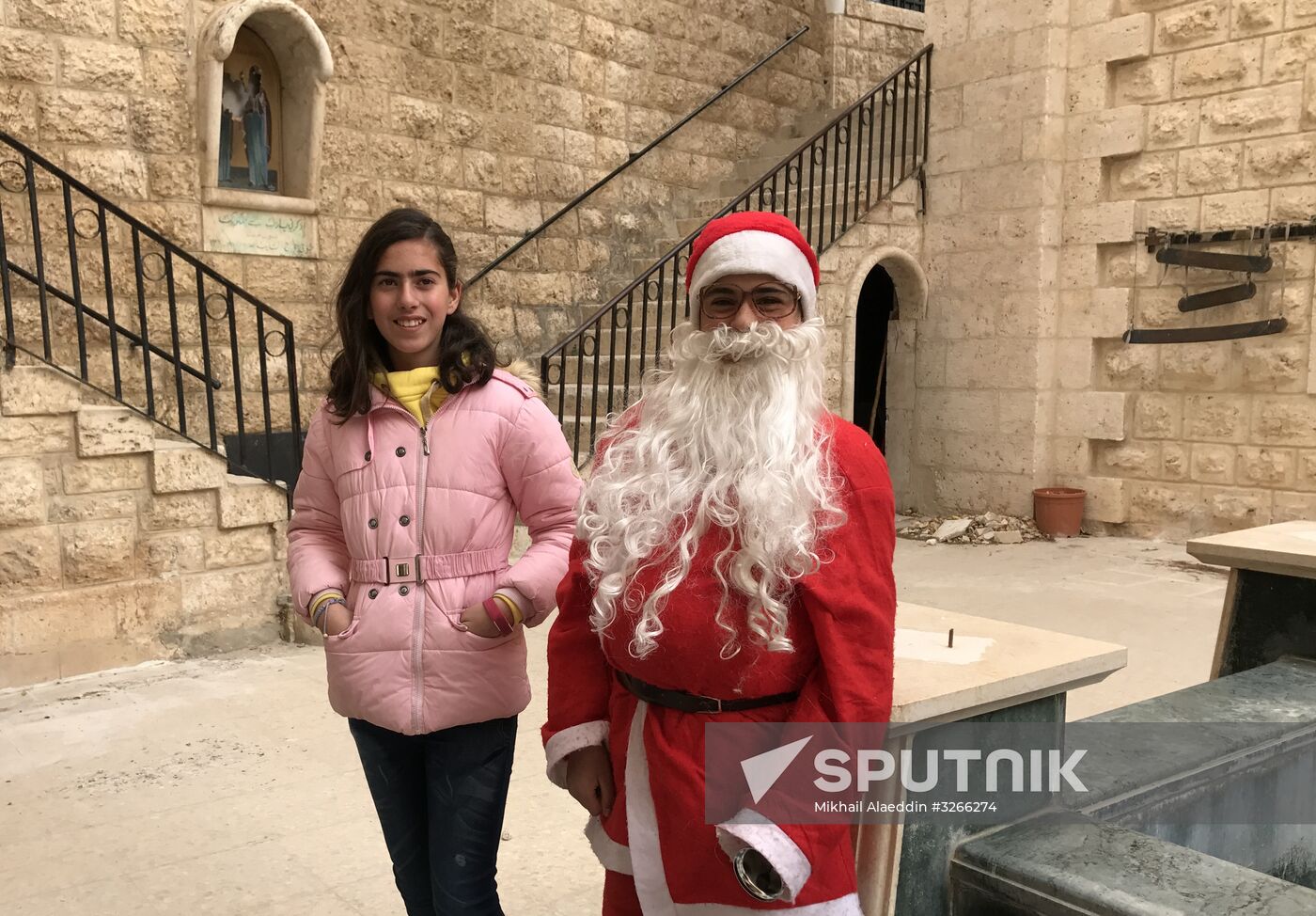 Christmas celebrated in Syria