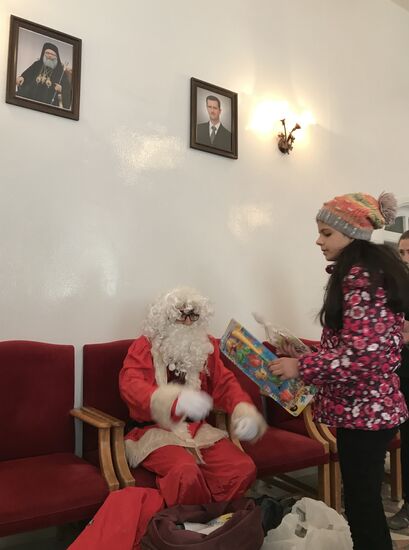 Christmas celebrated in Syria