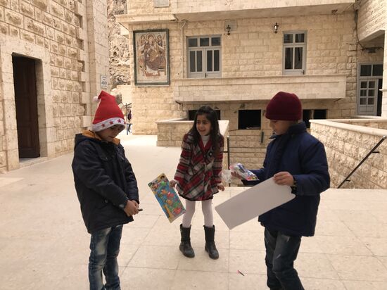 Christmas celebrated in Syria