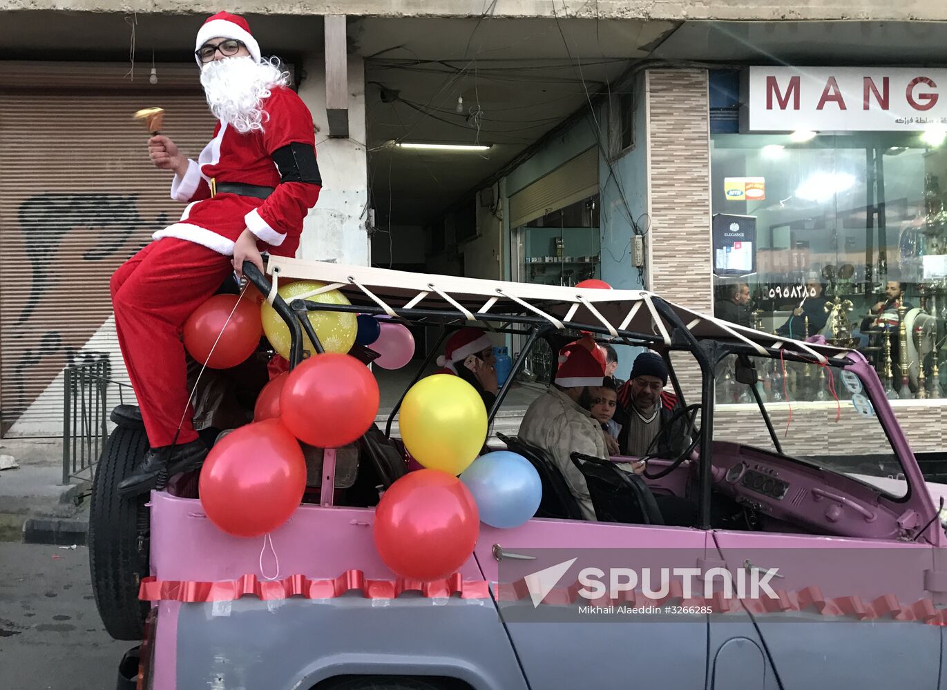 Christmas celebrated in Syria