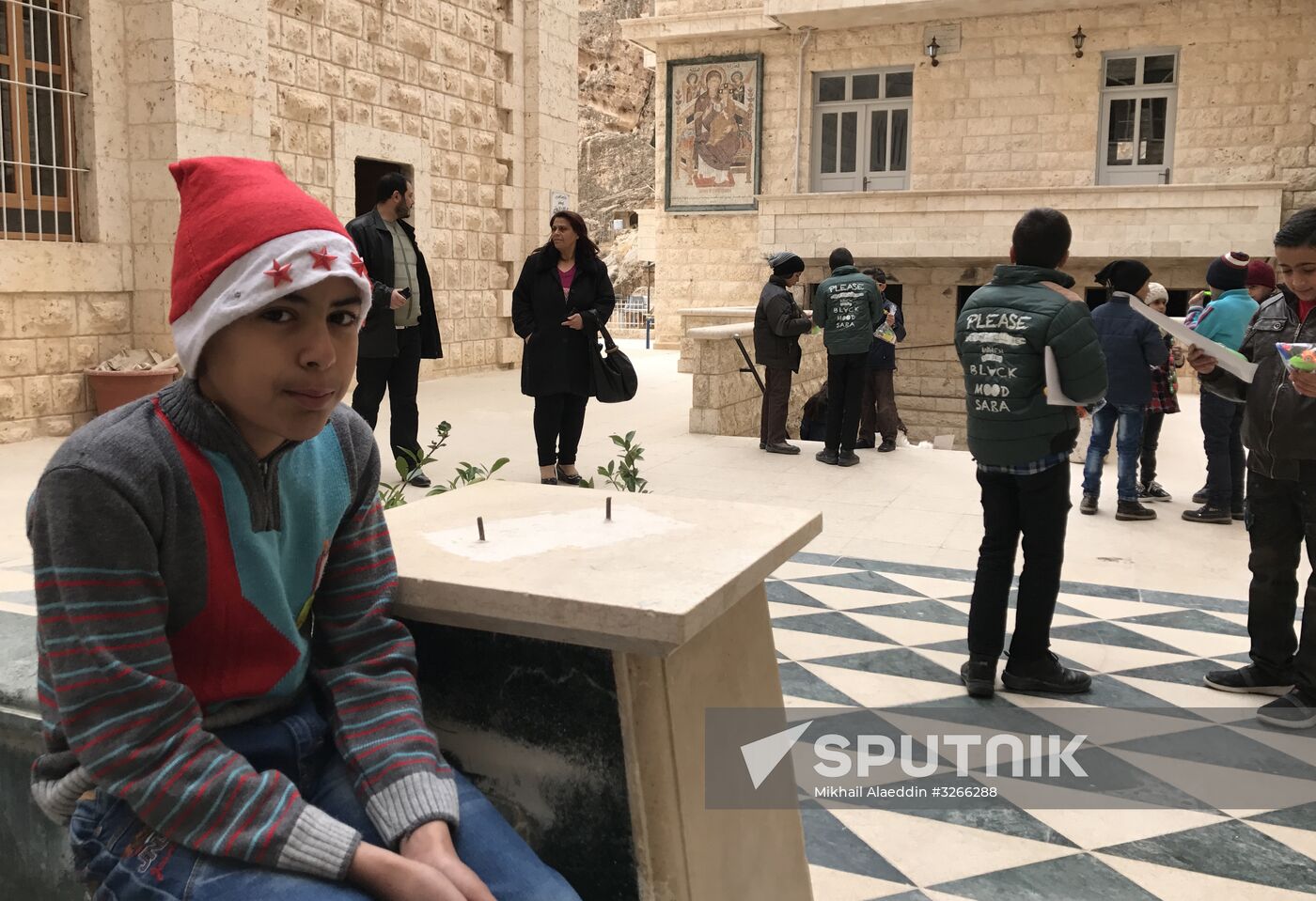 Christmas celebrated in Syria