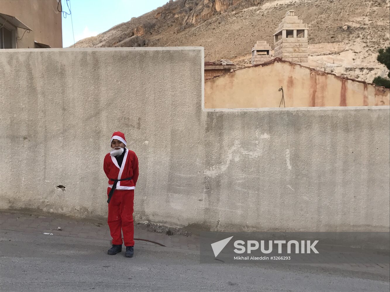 Christmas celebrated in Syria