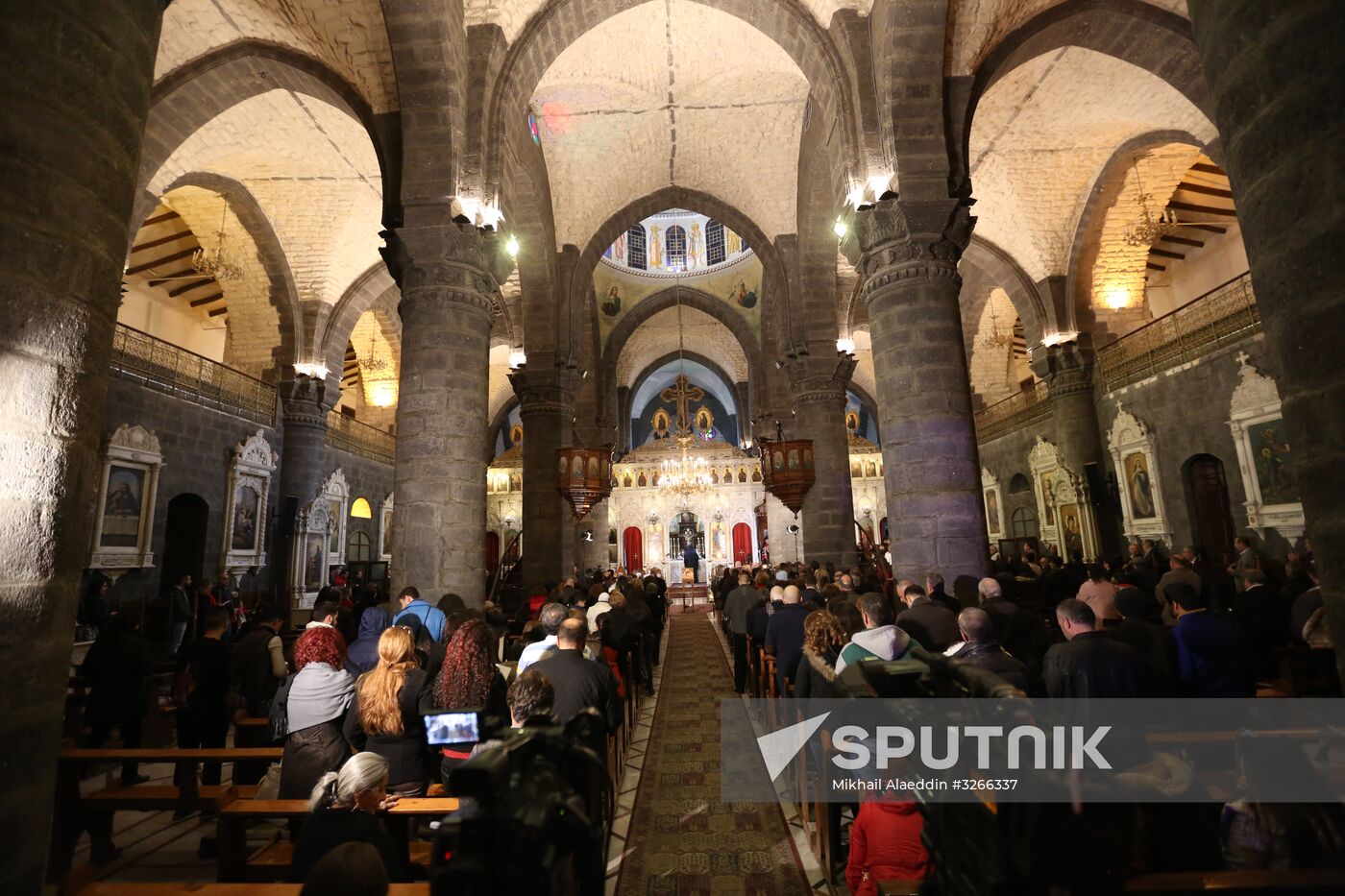 Christmas celebrated in Syria