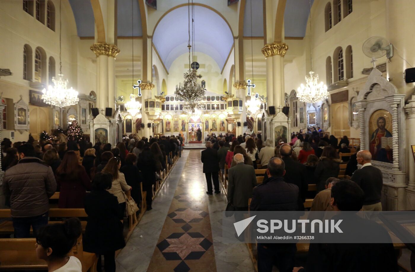 Christmas celebrated in Syria