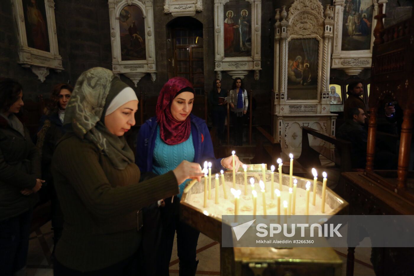 Christmas celebrated in Syria