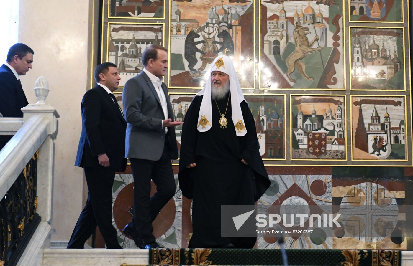 Patriarch Kirill holds meeting on POW exchange in Donbass