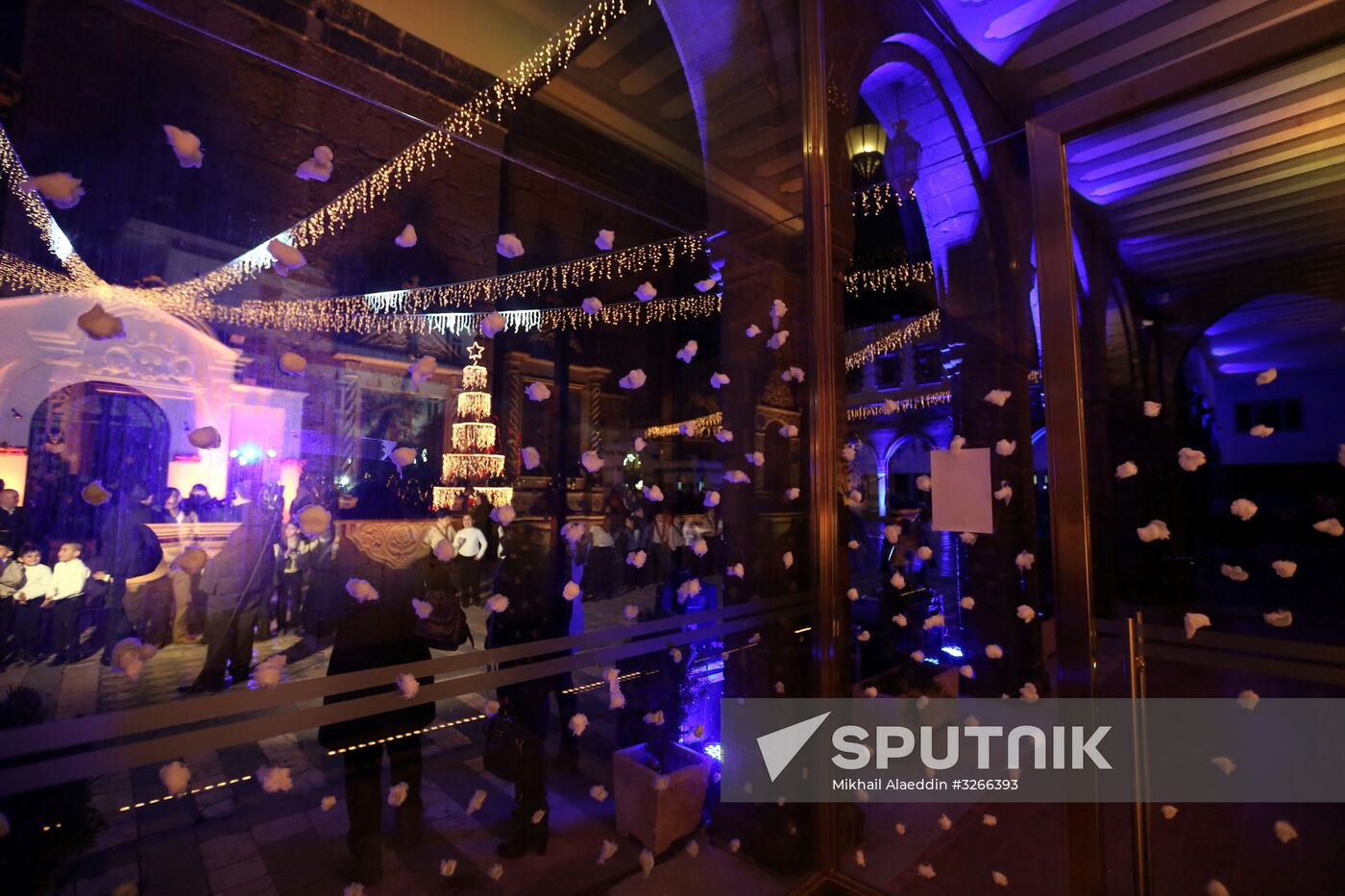 Christmas celebrated in Syria