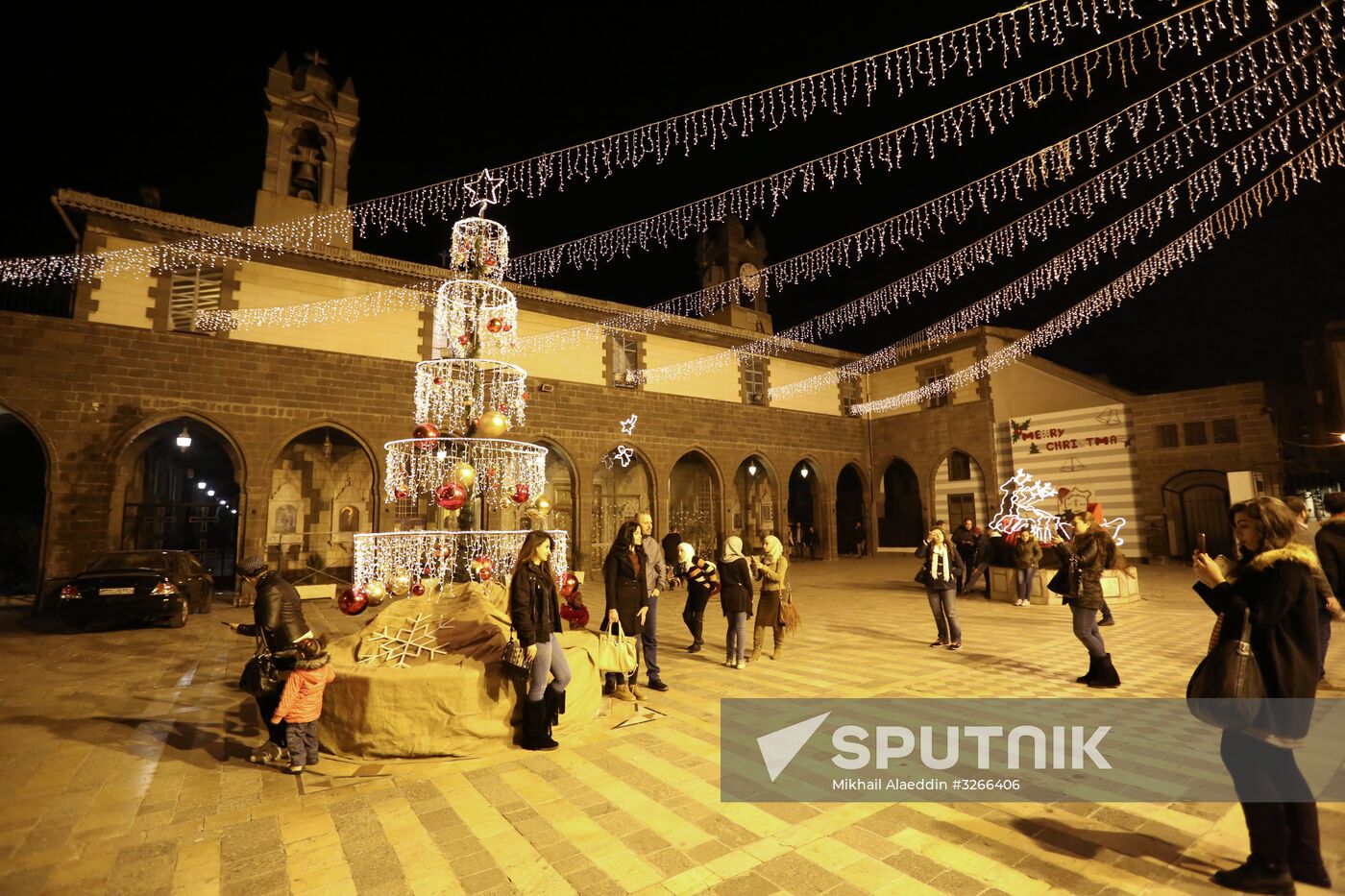 Christmas celebrated in Syria