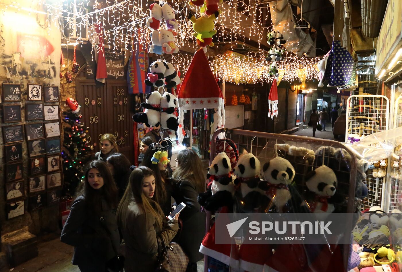 Christmas celebrated in Syria