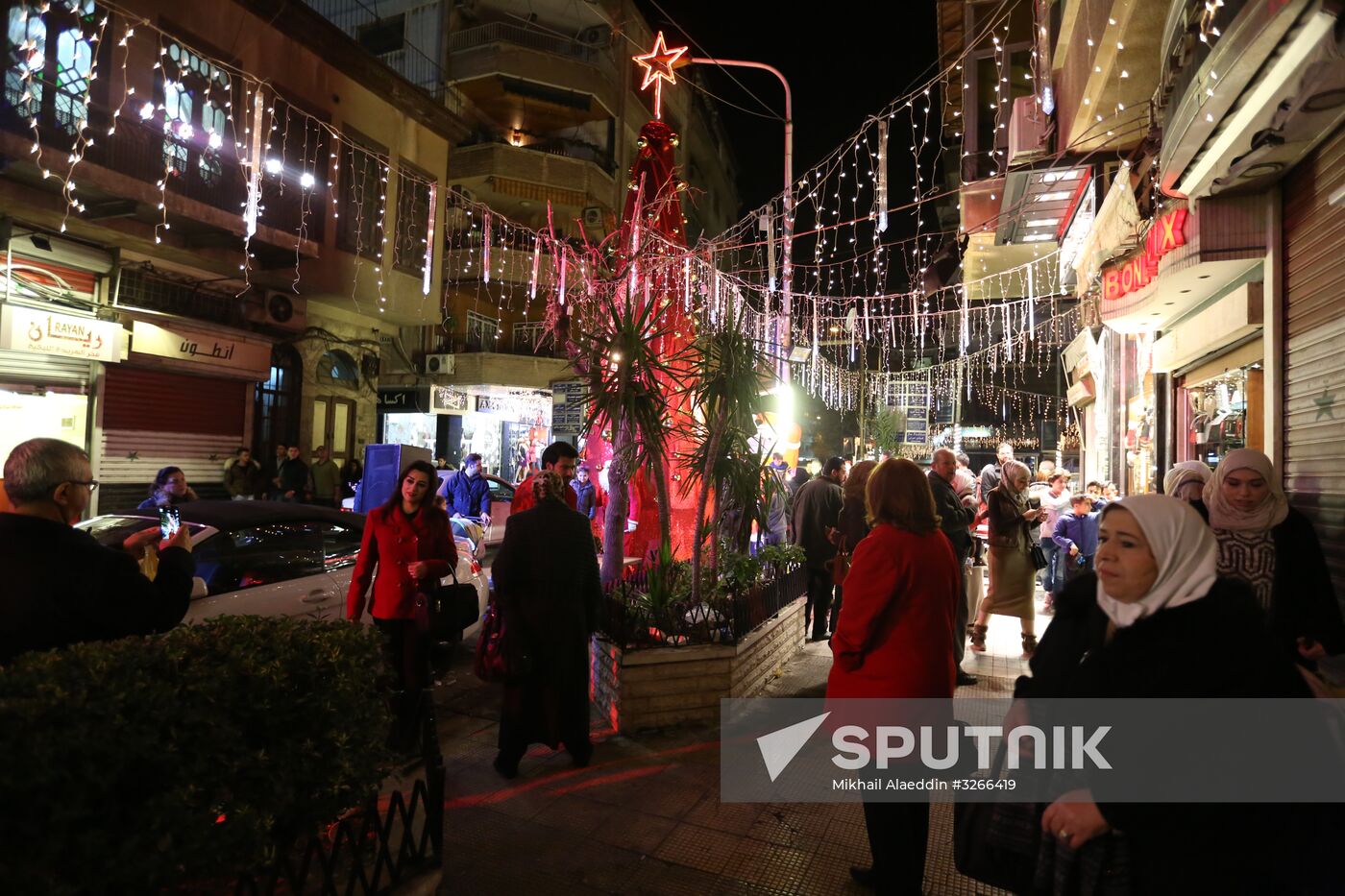 Christmas celebrated in Syria