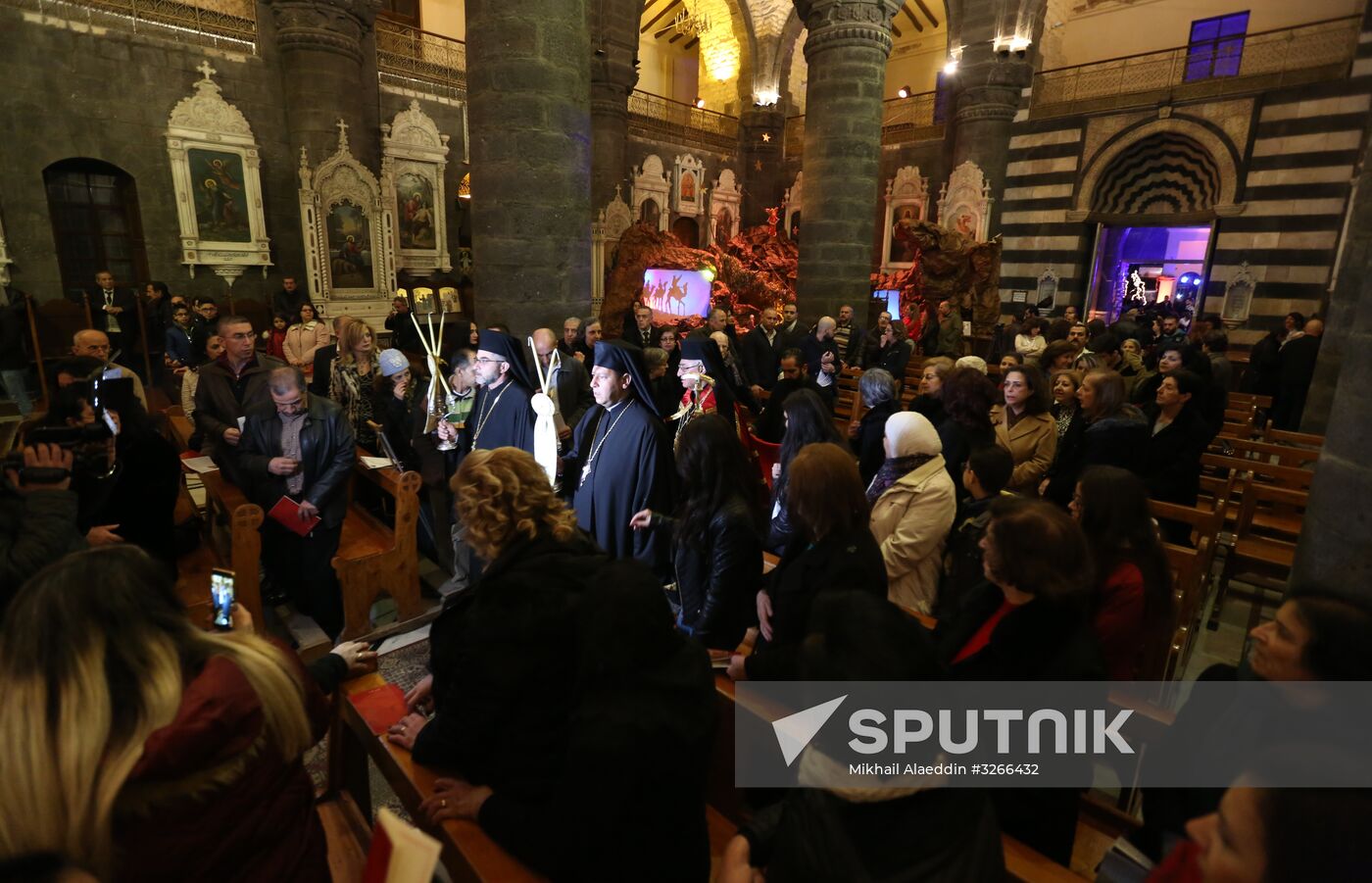 Christmas celebrated in Syria