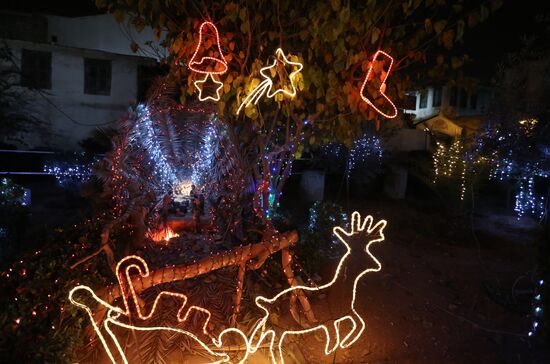 Christmas celebrated in Syria