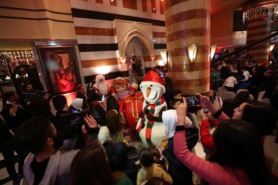 Christmas celebrated in Syria