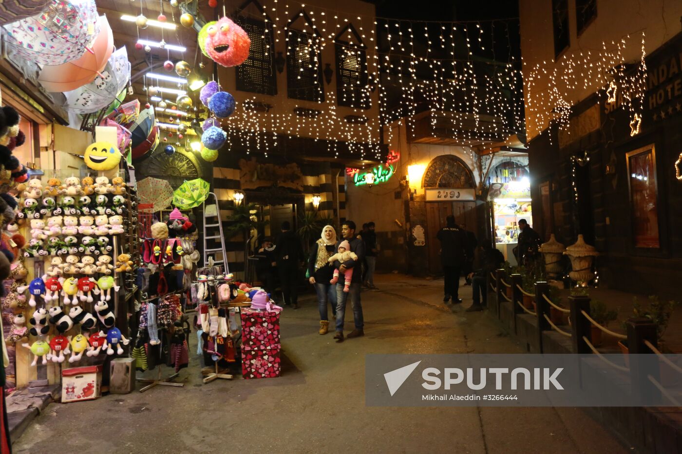 Christmas celebrated in Syria