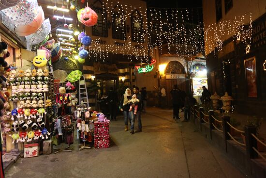 Christmas celebrated in Syria