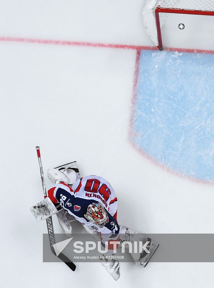 Ice hockey. KHL. Dynamo vs. CSKA