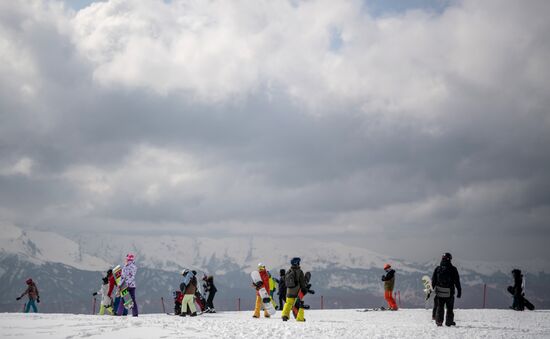 Roza Khutor year-round resort in Krasnaya Polyana