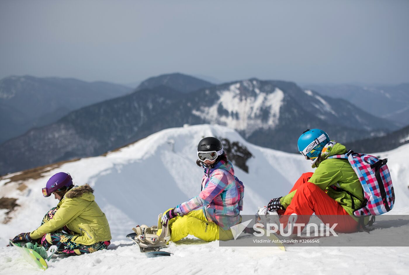 Rosa Khutor year-round ski resort in Krasnaya Polyana