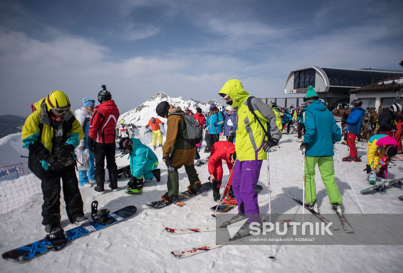 Rosa Khutor year-round ski resort in Krasnaya Polyana
