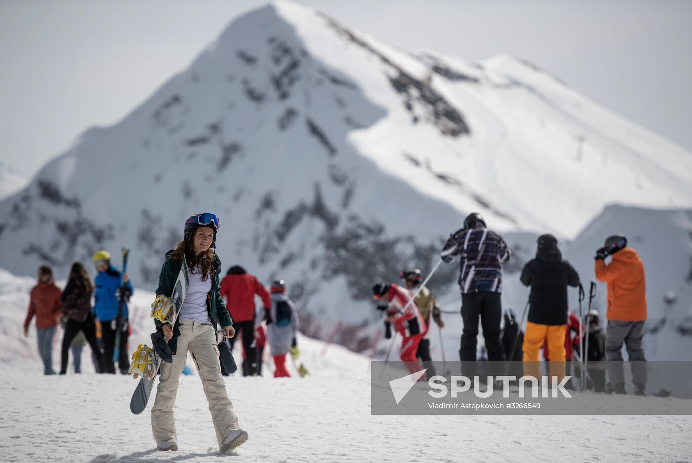 Rosa Khutor year-round ski resort in Krasnaya Polyana