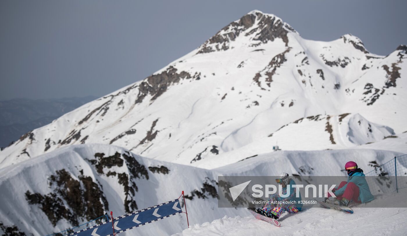 Rosa Khutor year-round ski resort in Krasnaya Polyana