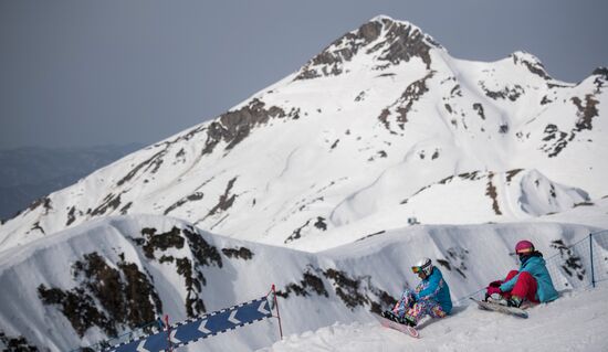 Rosa Khutor year-round ski resort in Krasnaya Polyana