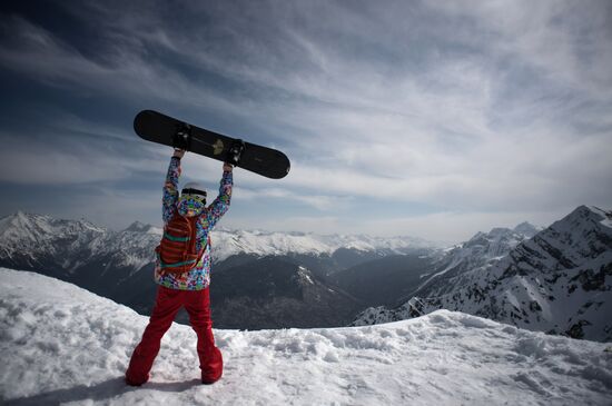 Rosa Khutor year-round ski resort in Krasnaya Polyana