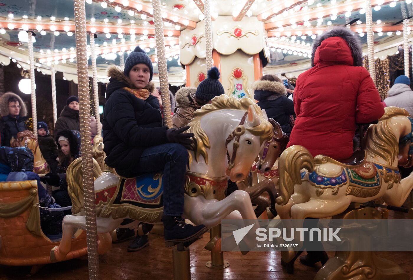 Moscow on New Year eve