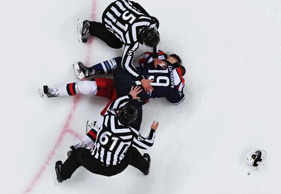 Ice hockey. Kontinental Hockey League. Dynamo vs. CSKA