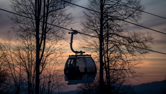 Rosa Khutor all year round alpine skiing resort