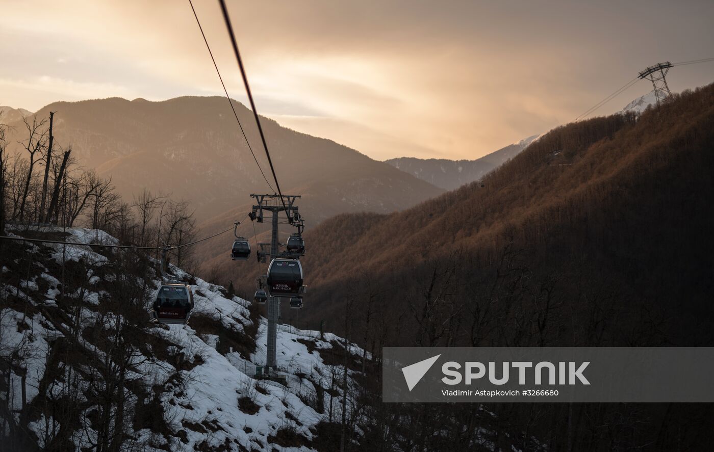 Rosa Khutor all year round alpine skiing resort