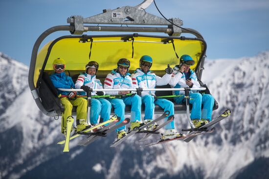 Rosa Khutor year-round ski resort in Krasnaya Polyana