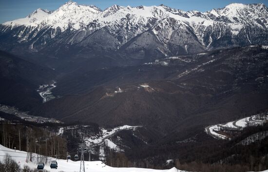 Rosa Khutor all year round alpine skiing resort