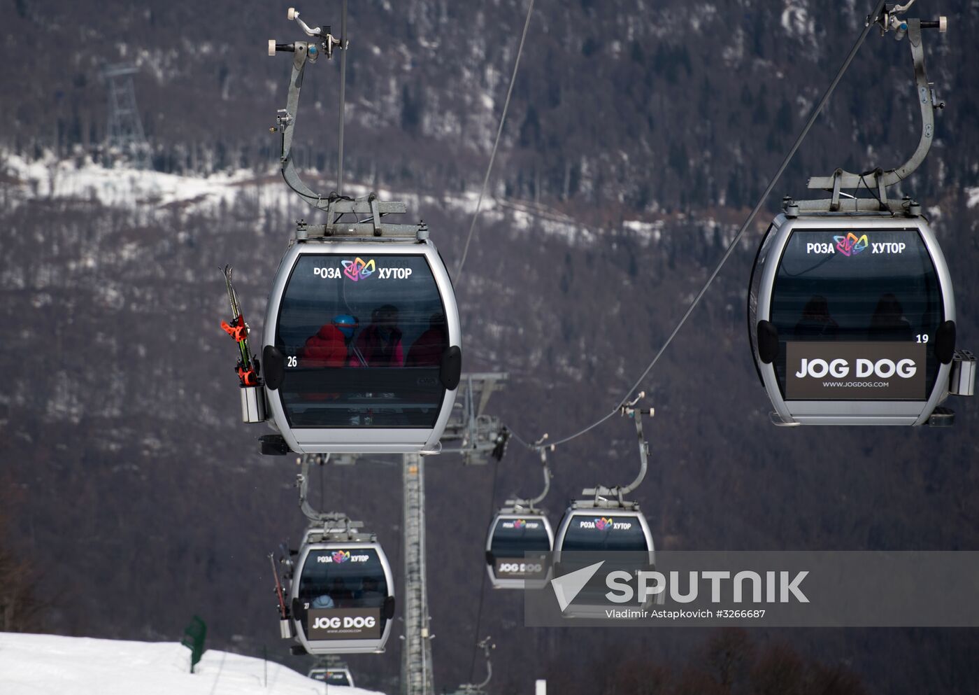 Rosa Khutor all year round alpine skiing resort