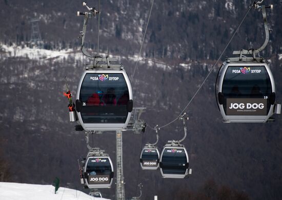 Rosa Khutor all year round alpine skiing resort