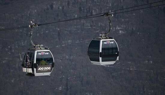 Rosa Khutor all year round alpine skiing resort