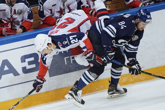 Ice hockey. KHL. Dynamo Moscow vs. CSKA Moscow