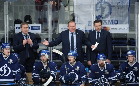 Ice hockey. KHL. Dynamo Moscow vs. CSKA Moscow