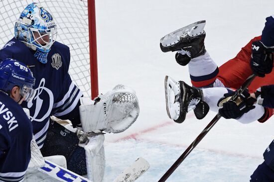 Ice hockey. KHL. Dynamo Moscow vs. CSKA Moscow