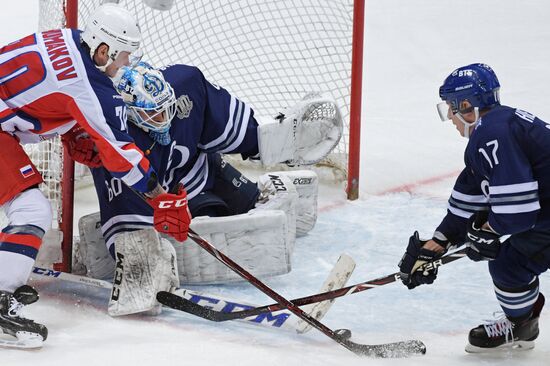 Ice hockey. KHL. Dynamo Moscow vs. CSKA Moscow
