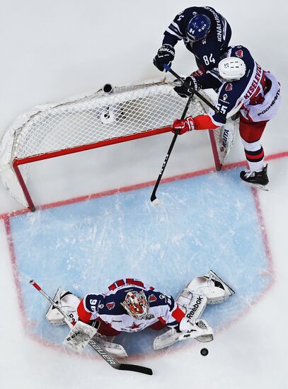 Ice hockey. KHL. Dynamo Moscow vs. CSKA Moscow