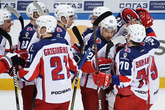 Ice hockey. KHL. Dynamo Moscow vs. CSKA Moscow