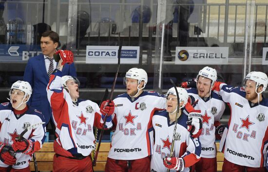 Ice hockey. KHL. Dynamo Moscow vs. CSKA Moscow