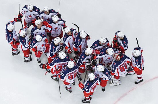 Ice hockey. KHL. Dynamo Moscow vs. CSKA Moscow