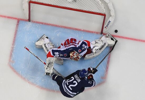 Ice hockey. KHL. Dynamo Moscow vs. CSKA Moscow
