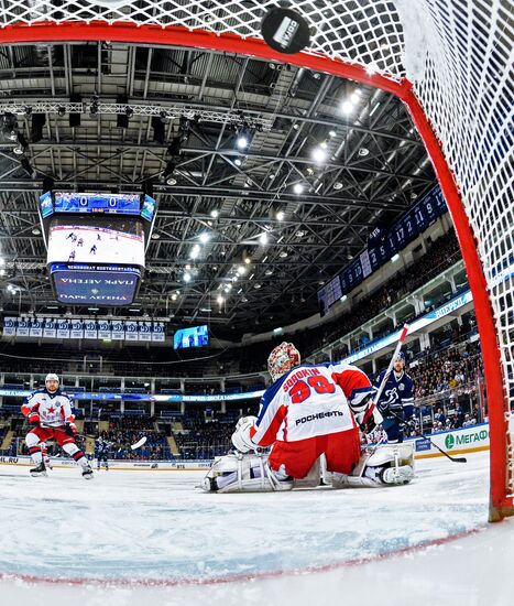Ice hockey. KHL. Dynamo Moscow vs. CSKA Moscow