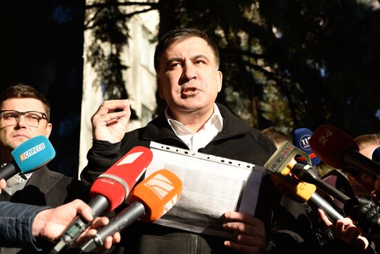 Mikheil Saakashvili to sue Security Service of Ukraine at European Court of Human Rights